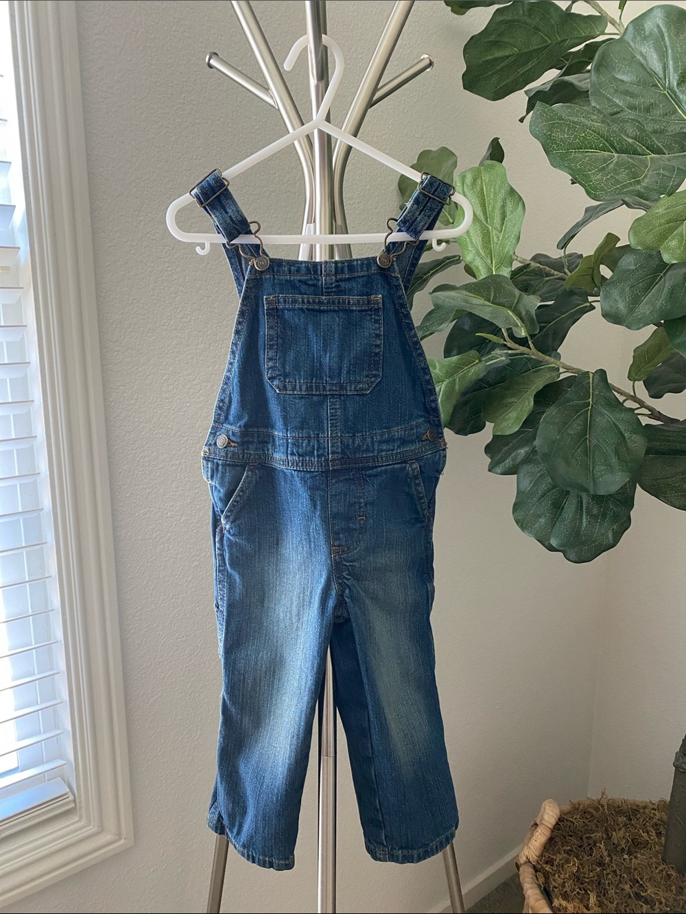 Wrangler | Classic Denim Toddler Overalls